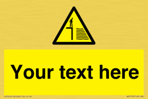 Custom Deep Water Sign